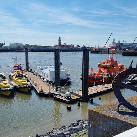 Fewo-Elbsicht-405 Cuxhaven Esterno foto