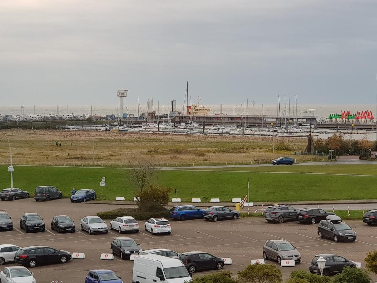 Fewo-Elbsicht-405 Cuxhaven Esterno foto